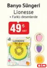 LİONESSE BANYO SÜNGERİ